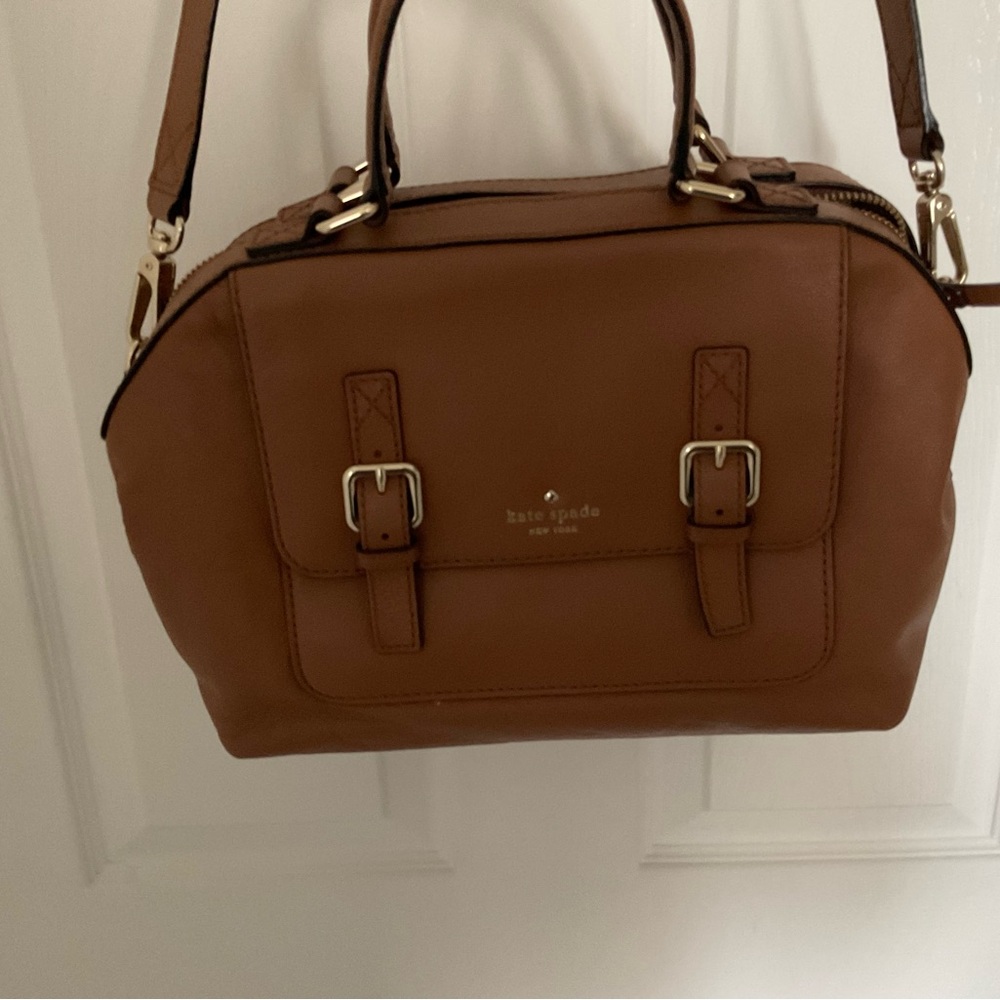 Kate Spade Brown Leather Satchel